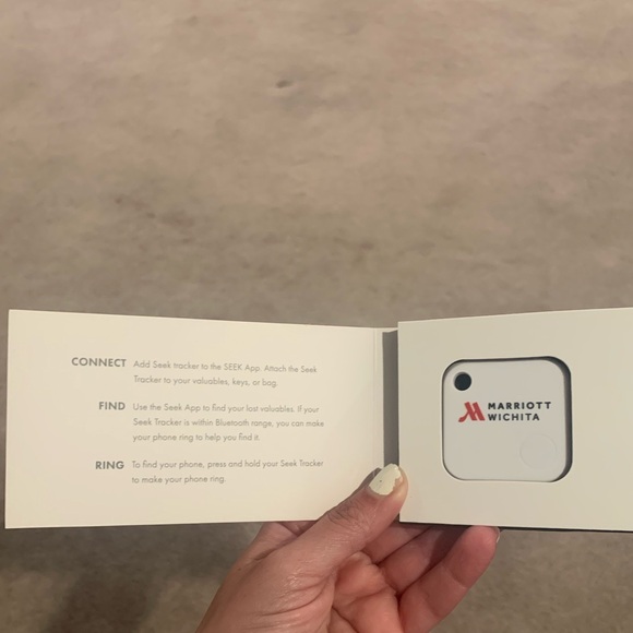 RoHS - Seek - Tile  Bluetooth Key and Phone Tracker (Marriot Wichita) - Picture 2 of 4